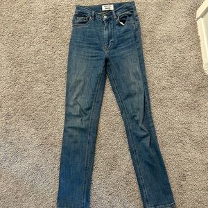 Women’s Reformation High Rise Skinny Jeans- size 26
